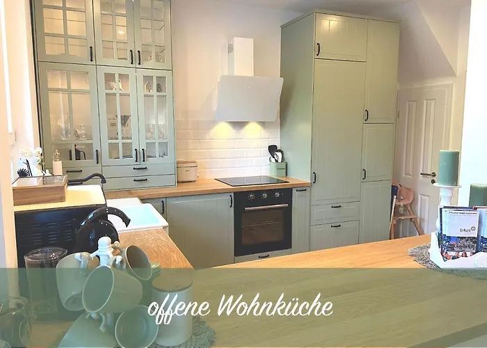 Ferienhaus Customflats - Tiefgarage - Frisch Renoviert Erfurt